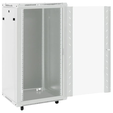 netværksskab med drejelige fødder 22U 19" IP20 60x60x120 cm