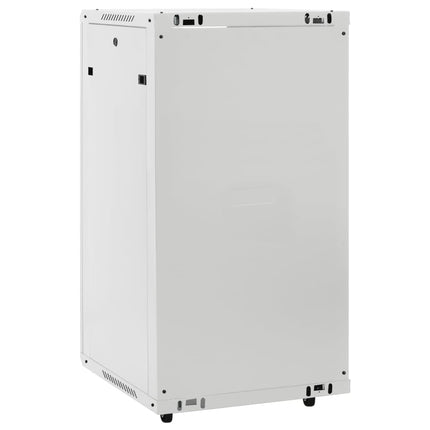 netværksskab med drejelige fødder 22U 19" IP20 60x60x120 cm