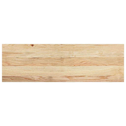 trappemåtter 4 stk ubehandlet 80x25x2 cm massivt egetræ