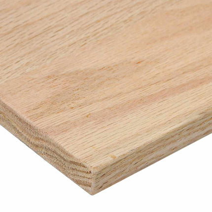 trappemåtter 8 stk ubehandlet 120x30x2 cm massivt egetræ