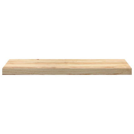 trappemåtter 12 stk ubehandlet 80x25x2 cm massivt egetræ