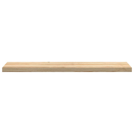 trappemåtter 12 stk ubehandlet 120x25x2 cm massivt egetræ