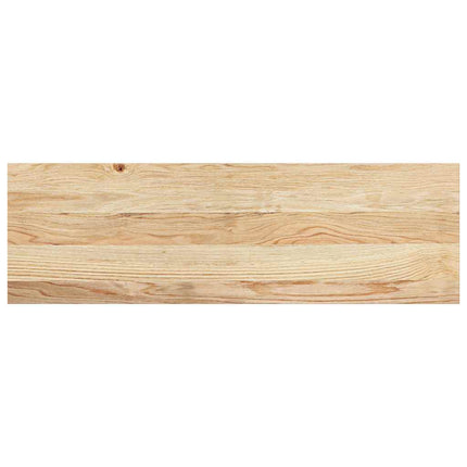 trappemåtter 20 stk ubehandlet 80x25x2 cm massivt egetræ
