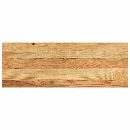 trappemåtter 4 stk lysebrun 70x30x2 cm massivt egetræ