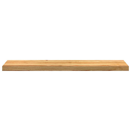 trappemåtter 20 stk lysebrun 110x25x2 cm massivt egetræ