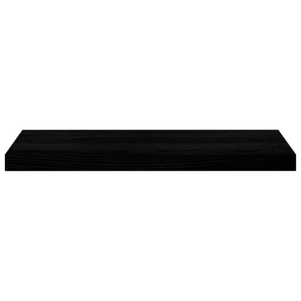 trappemåtter 4 stk. brunsort 70x30x2 cm massivt egetræ