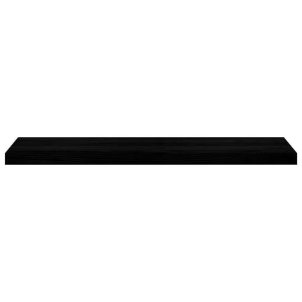 trappemåtter 4 stk. brunsort 100x30x2 cm massivt egetræ