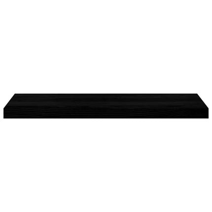 trappemåtter 20 stk. mørkebrun 80x25x2 cm massivt egetræ