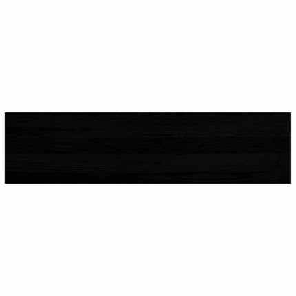 trappemåtter 20 stk. brunsort 100x25x2 cm massivt egetræ