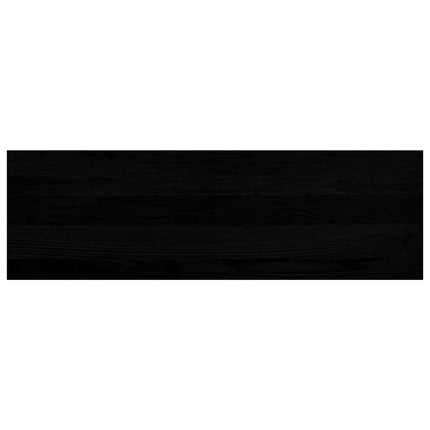 trappemåtter 20 stk. mørkebrun 80x30x2 cm massivt egetræ
