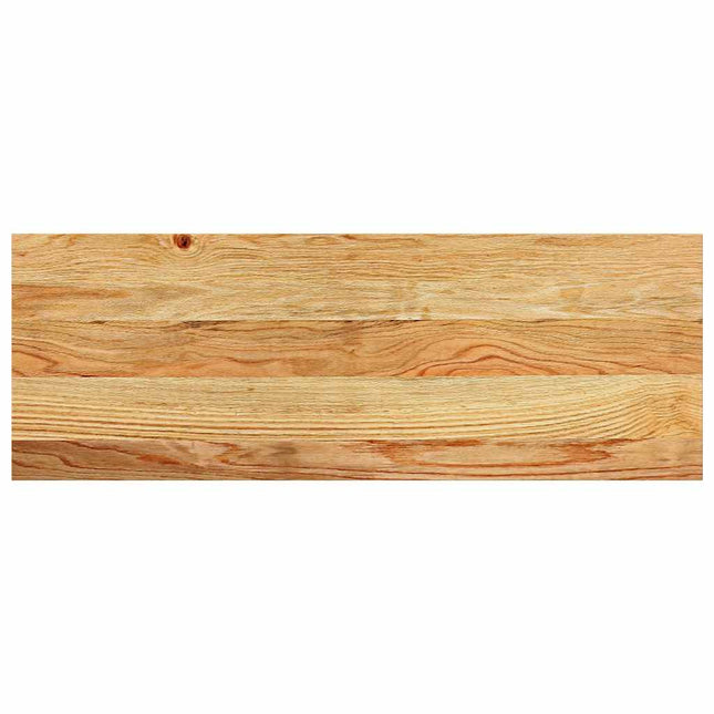 trappemåtter 2 stk lysebrun 70x30x2 cm massivt egetræ