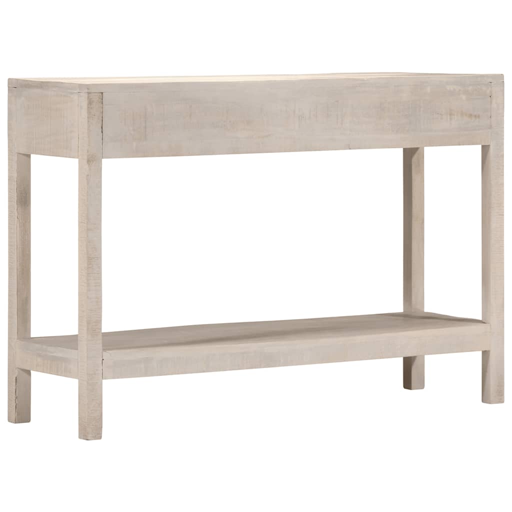 konsolbord 110x35x75 cm massivt mangotræ