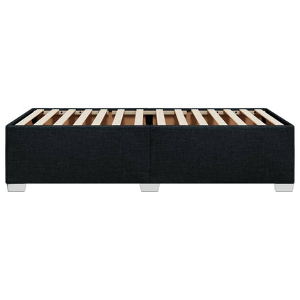 sengeramme uden madras 90x200 cm stof sort