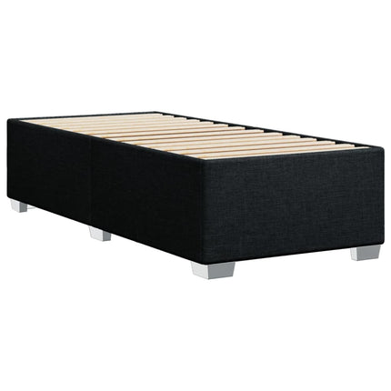 sengeramme uden madras 90x200 cm stof sort