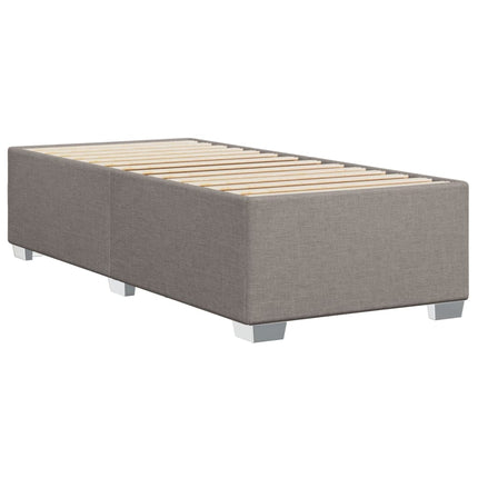 sengeramme uden madras 90x200 cm stof gråbrun