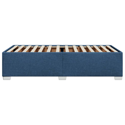 sengeramme uden madras 100x200 cm stof blå
