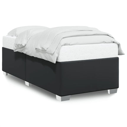 sengeramme 80x200 cm kunstlæder sort