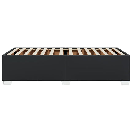 sengeramme 80x200 cm kunstlæder sort