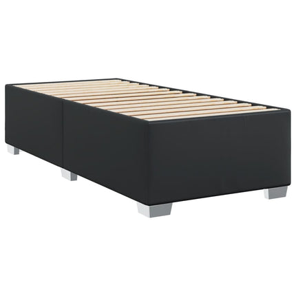 sengeramme 90x200 cm kunstlæder sort