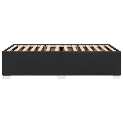 sengeramme 100x200 cm kunstlæder sort