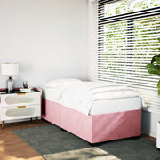 sengeramme 90x200 cm fløjl pink