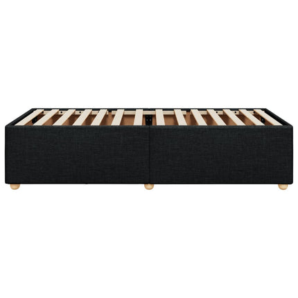 sengeramme uden madras 80x200 cm stof sort