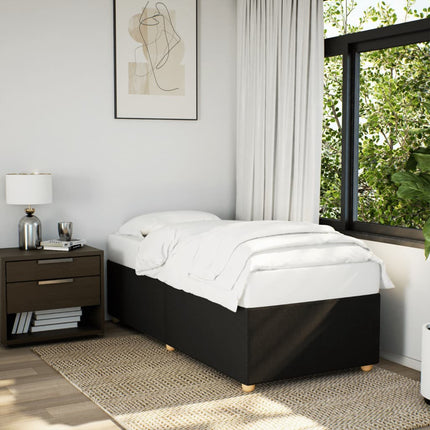 sengeramme uden madras 80x200 cm stof sort
