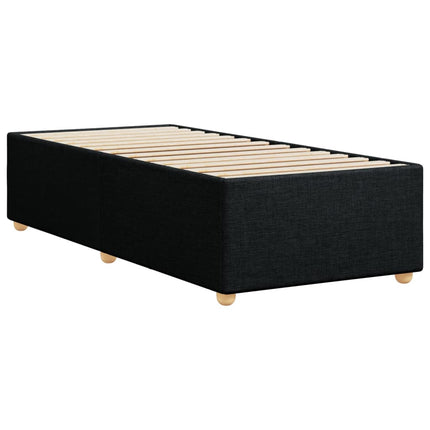 sengeramme uden madras 90x200 cm stof sort