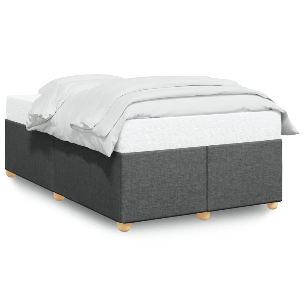 sengeramme uden madras 120x190 cm stof enkeltseng Mørkegrå