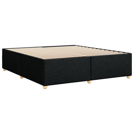 sengeramme uden madras 180x200 cm stof sort