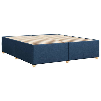 sengeramme uden madras 180x200 cm stof blå