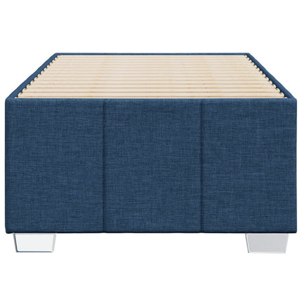 sengeramme uden madras 80x200 cm stof blå