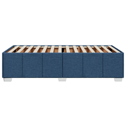 sengeramme uden madras 80x200 cm stof blå