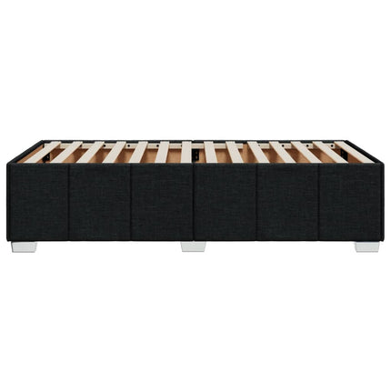sengeramme uden madras 90x200 cm stof sort
