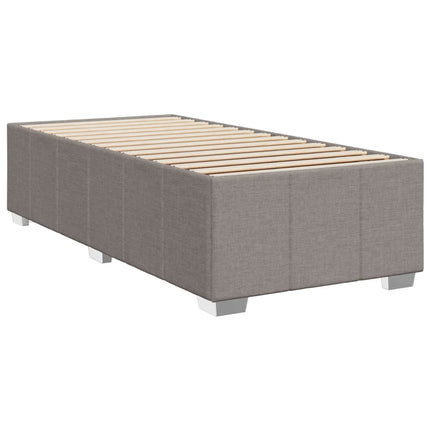 sengeramme uden madras 90x200 cm stof gråbrun