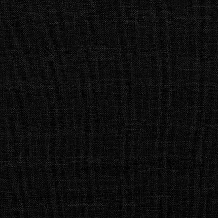kontinentalseng med madras 200x200 cm stof sort