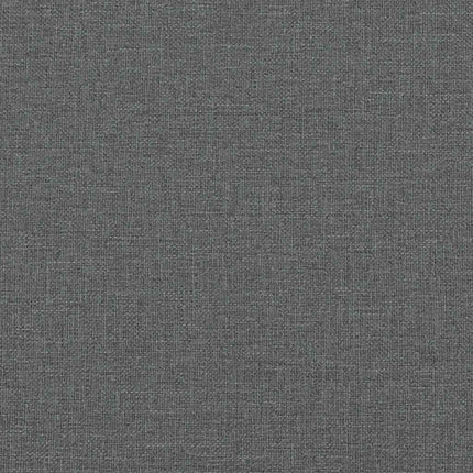 kontinentalseng med madras 100x200 cm stof mørkegrå