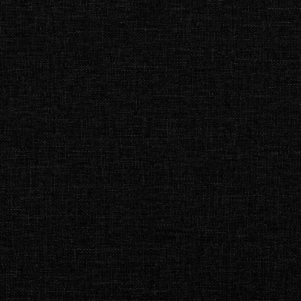 kontinentalseng med madras 120x190 cm stof sort