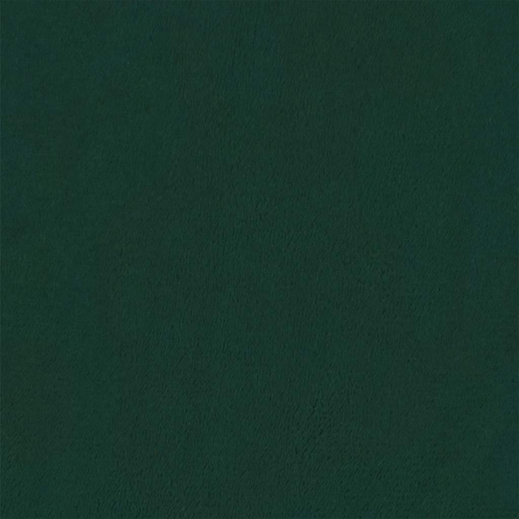 kontinentalseng med madras 80x200 cm fløjl mørkegrøn