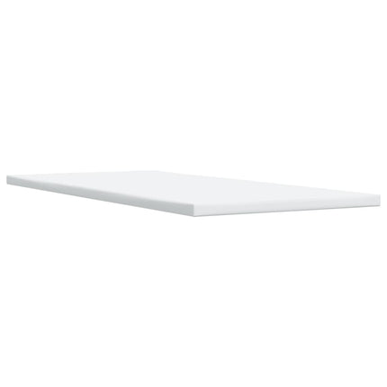 kontinentalseng med madras 80x200 cm kunstlæder grå