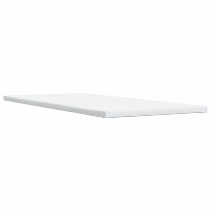 kontinentalseng med madras 90x190 cm fløjl blå