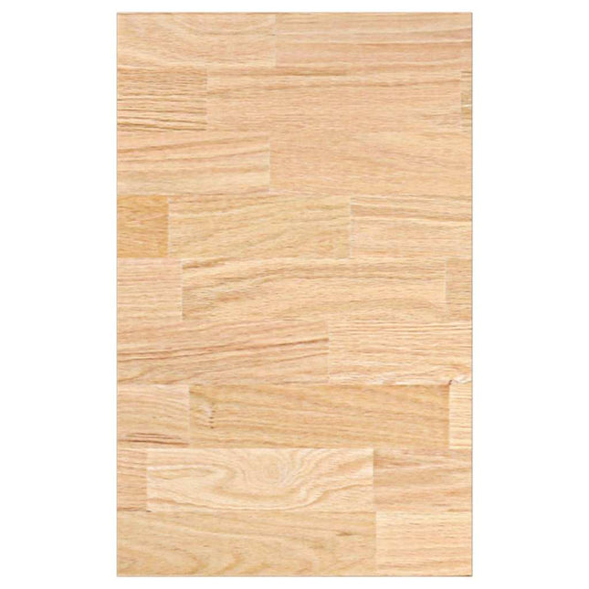 køkkenbordplade 40x63,5x4 cm massivt egetræ rektangulær