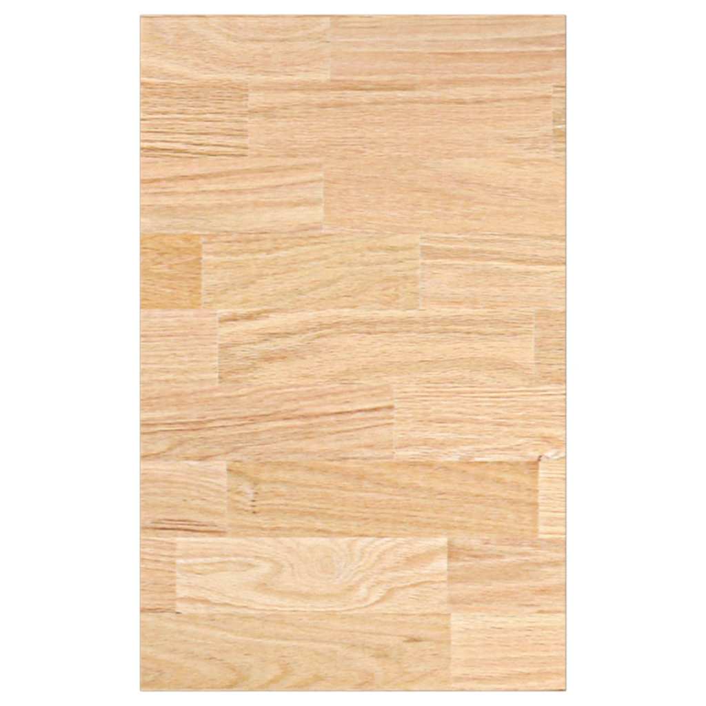 køkkenbordplade 40x63,5x4 cm massivt egetræ rektangulær