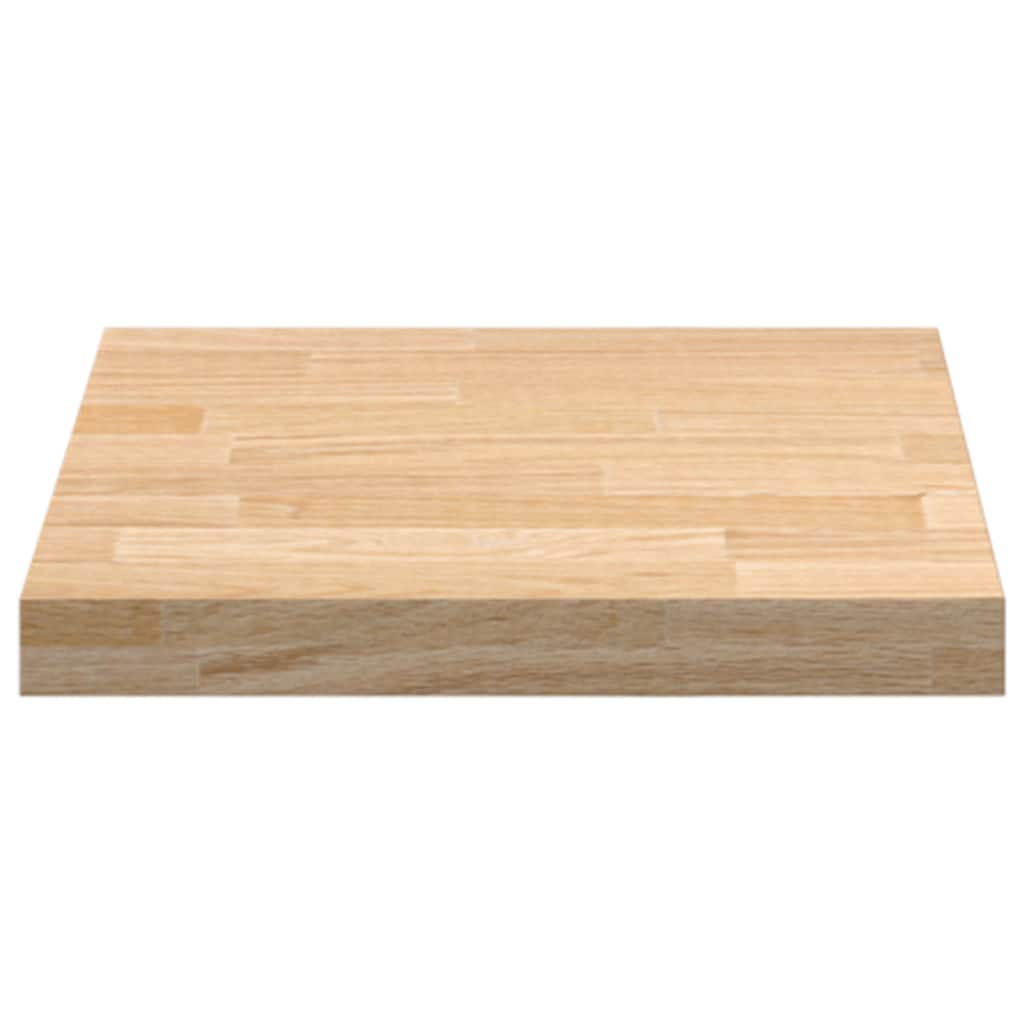 køkkenbordplade 40x63,5x4 cm massivt egetræ rektangulær