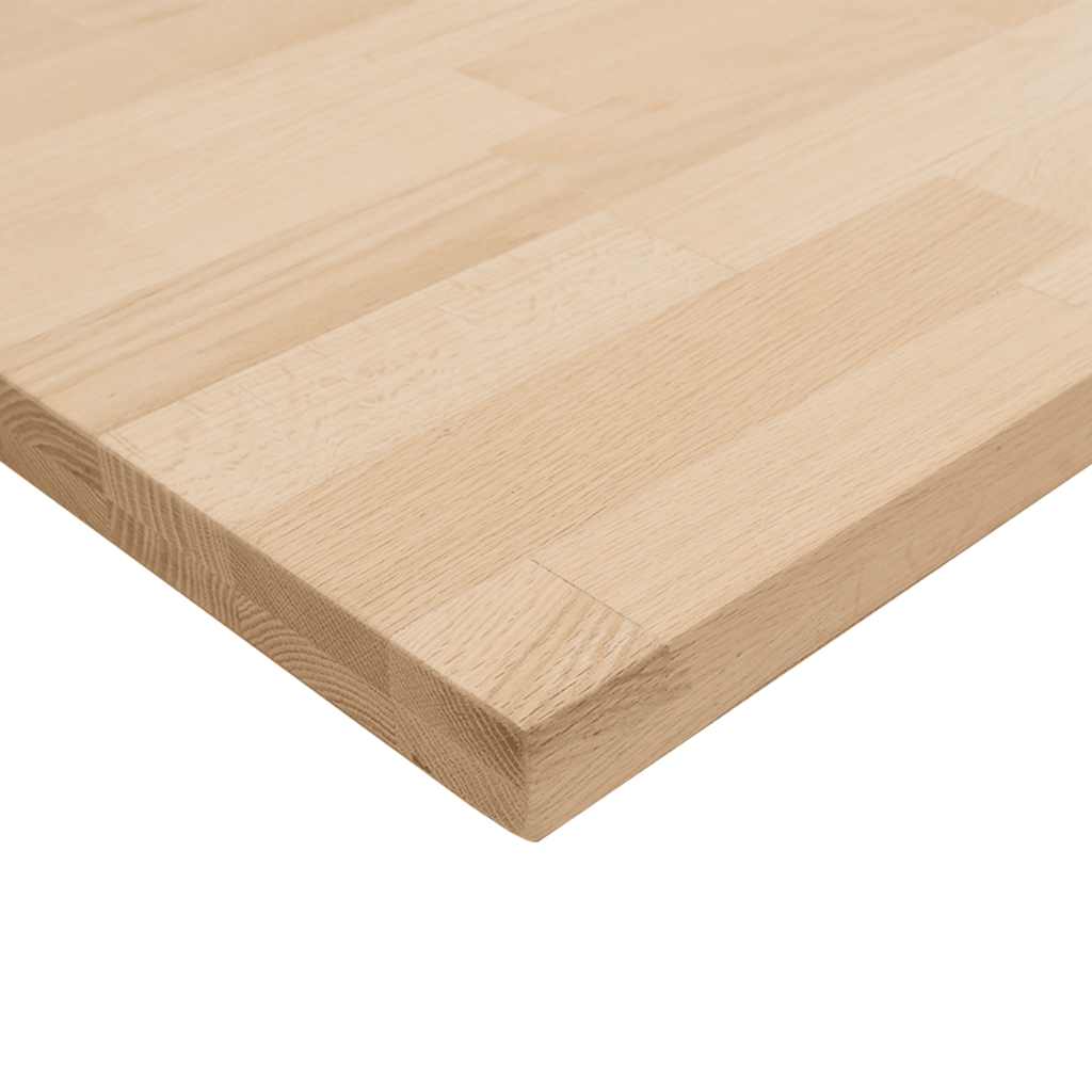 køkkenbordplade 40x63,5x4 cm massivt egetræ rektangulær
