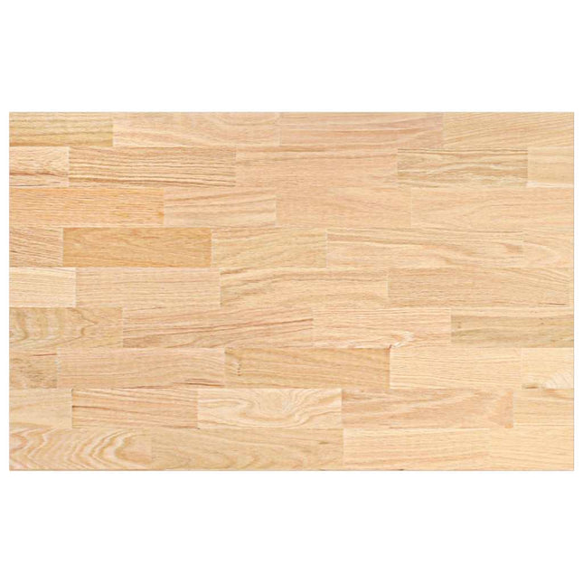 køkkenbordplade 100x63,5x4 cm massivt egetræ rektangulær
