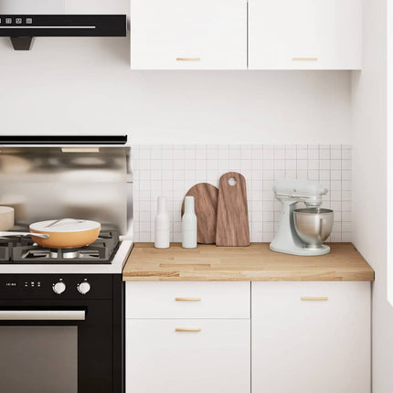 køkkenbordplade 100x63,5x4 cm massivt egetræ rektangulær