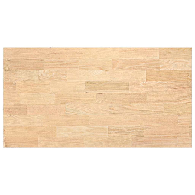 køkkenbordplade 120x63,5x4 cm massivt egetræ rektangulær