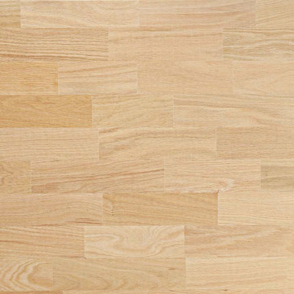 bordplade ubehandlet 100x50x2,5 cm massivt egetræ rektangulær
