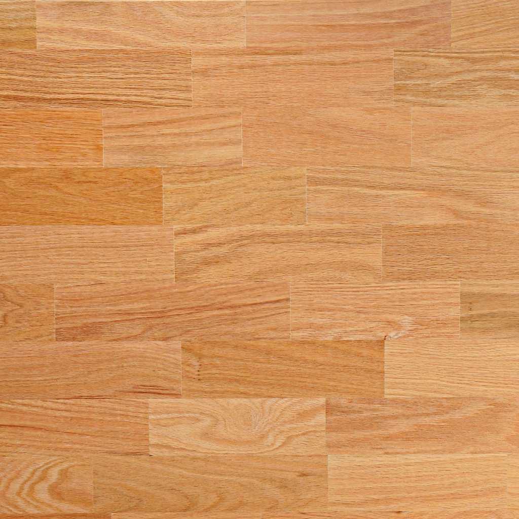bordplade 80x50x2,5 cm massivt egetræ rektangulær lysebrun